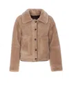 Urbancode Short Jkt Reversible In Brown