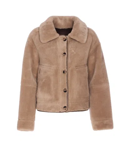Urbancode Short Jkt Reversible In Brown