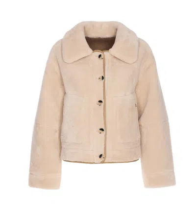 Urbancode Reversible Faux Fur Jacket In Brown