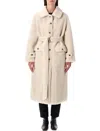 Urbancode Long Coat Reversible In Brown