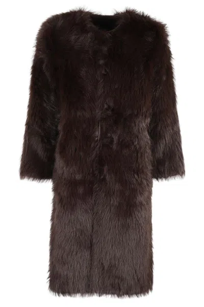 URBANCODE PLUSH REVERSIBLE FAUX FUR COAT