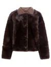 Urbancode Reversible Coat In Brown