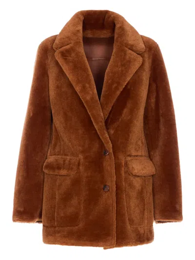 URBANCODE REVERSIBLE FAUX-FUR COAT