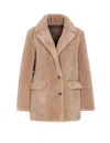 Urbancode Reversible Faux Fur Jacket In Brown