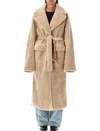 Urbancode Reversible Long Coat In Brown