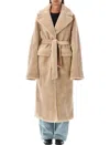 Urbancode Reversible Long Coat In Camel