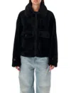 Urbancode Long-sleeved Casual Jacket In Black