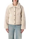 Urbancode Reversible Faux Fur Jacket With Suede Interior In Brown