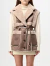 Urbancode Waistcoat  Woman Color Beige