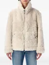 Urbancode Welt-pockets Reversible Bomber Jacket In Neutral