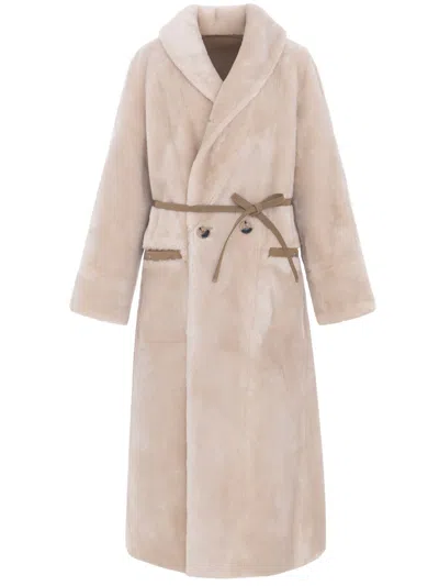 Urbancode Women's Lightweight Polyester Coat In Beige