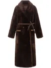 Urbancode Women's Polyester Coat In Brown