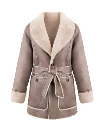 Urbancode Wool Coat In Gray