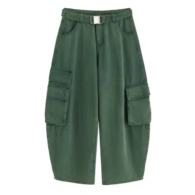 Urbanic O- Line Cargo Jeans - Green