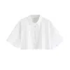 Urbanic Women's Cropped Shirt - White