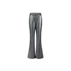 Urbanic Women's Flared Trousers - Dark Grey In Gray