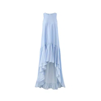 Urbanic Women's Ruffle A-line Dress - Light Blue