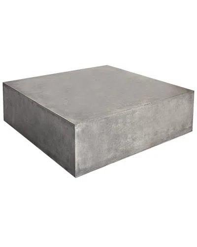 Urbia Bloc Square Coffee Table In Gray