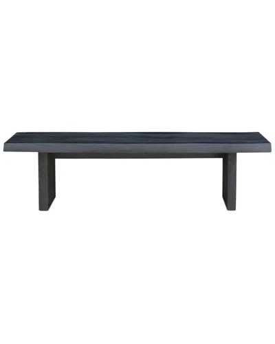 Urbia Brooks 102in Bench In Blue
