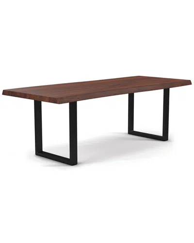 Urbia Brooks 116in U Base Dining Table In Brown