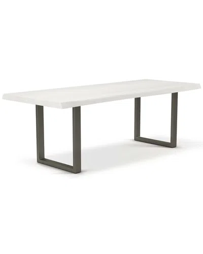 Urbia Brooks 79in U Base Dining Table In White