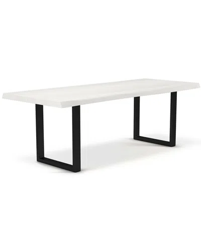 Urbia Brooks 79in U Base Dining Table In White