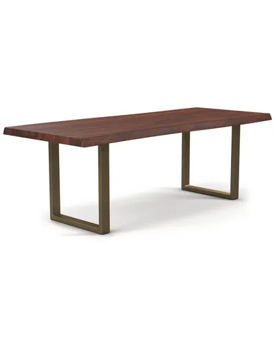 Urbia Brooks 92in U Base Dining Table In Brown
