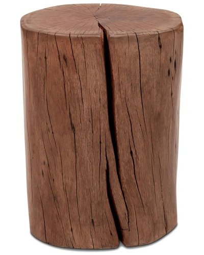 Urbia Brooks Solid Wood Stump In Brown