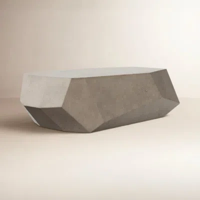 Urbia Cassis Solid Coffee Table In Brown