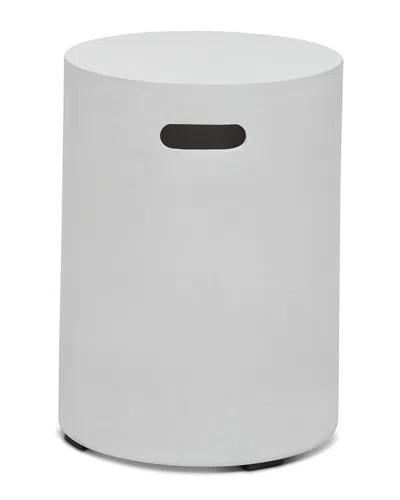 Urbia Cylinder Stool Dark Grey In Multi