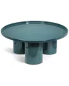 Urbia Eclat Sofia Enamel Coffee Table In Blue