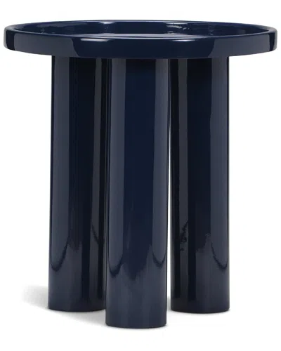 Urbia Eclat Sofia Enamel End Table In Blue