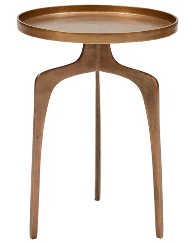 Urbia Elements Vinya End Table In Burgundy