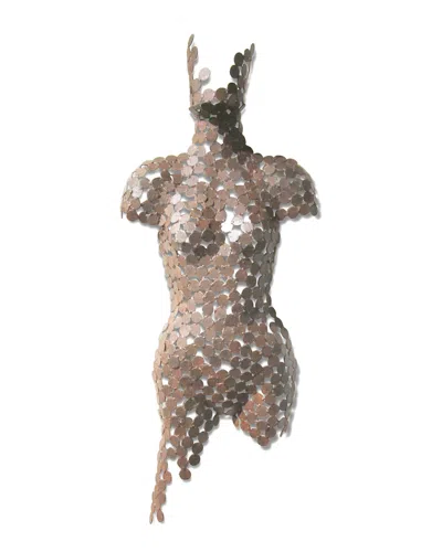 Urbia Female Torso Wall Art In Brown