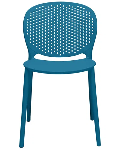 Urbia Metro Bailey Side Chair In Blue
