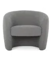 Urbia Metro Blythe Accent Chair In Grey