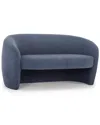 Urbia Metro Blythe Settee In Blue