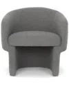 Urbia Metro Jessie Accent Chair In Grey