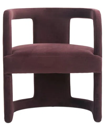 Urbia Metro Rory Accent Chair In Burgundy