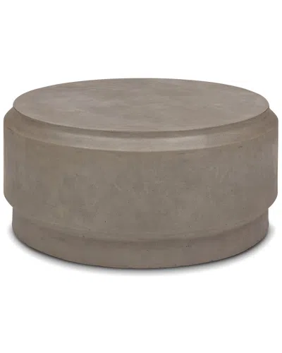 Urbia Mixx Barrel 39in Coffee Table In Grey