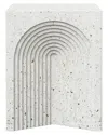 Urbia Mixx Orion Stool Ivory Terrazzo