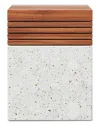Urbia Mixx Stecca Cascata Stool Ivory Terrazzo