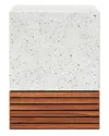 Urbia Mixx Stecca Corto Stool Ivory Terrazzo