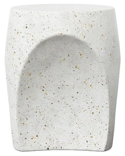 Urbia Mixx Thalia Stool Ivory Terrazzo