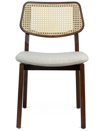 Urbia Modern Brazilian - Beth - Cane Side Chair - In Gray