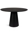 Urbia Modern Brazilian Mona Wooden Top Round Dining Table