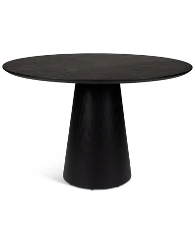 URBIA URBIA MODERN BRAZILIAN MONA WOODEN TOP ROUND DINING TABLE
