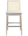 Urbia Modern Brazilian Nardia Cane Bar Stool