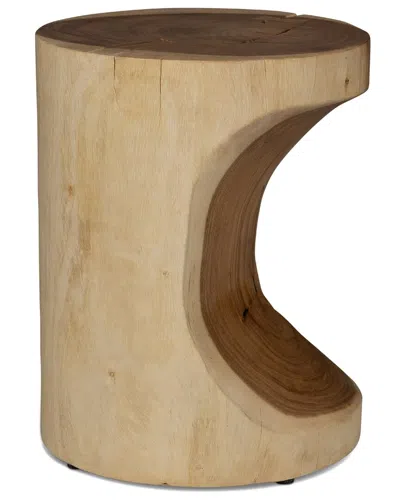 Urbia Naturals Prisana Accent Stool In Neutral