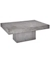 Urbia Una Rectangular Coffee Table In Gray